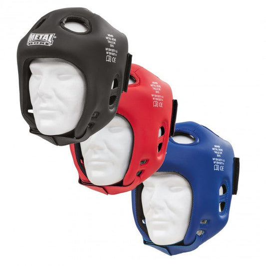 Casque de competition vinyl Metal boxe tailles et couleurs au choix