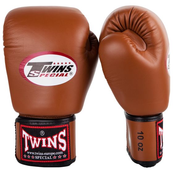 Gants de boxe Twins BG Marron