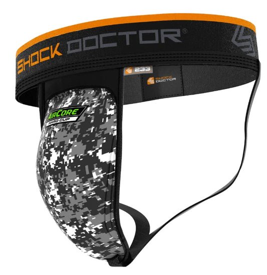 Coquille et slip AirCore hard cup Shock doctor Camo Noir