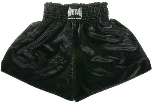 Shorts thai Metal Boxe Noir