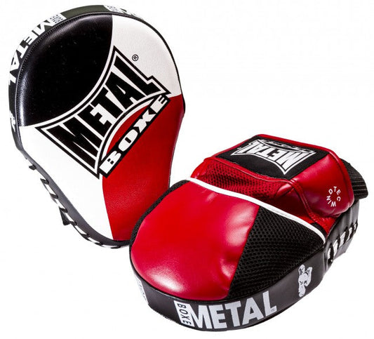 Pattes d ours courte cuir Metal boxe la paire M