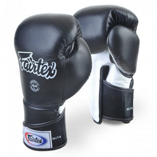 Gants boxe Fairtex V6 Noir