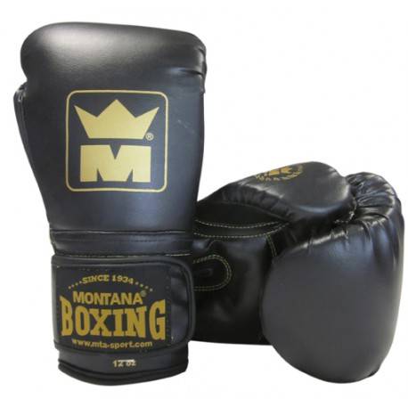 Gants de boxe Montana MMB 100 Noir