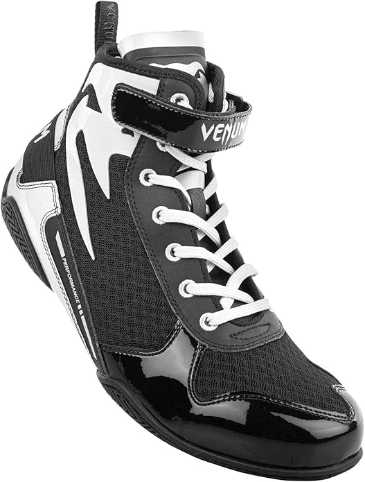 Chaussures de boxe Venum Giant Low - Noir/Blanc