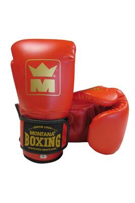 Gants de boxe Montana MMB 100 Rouge