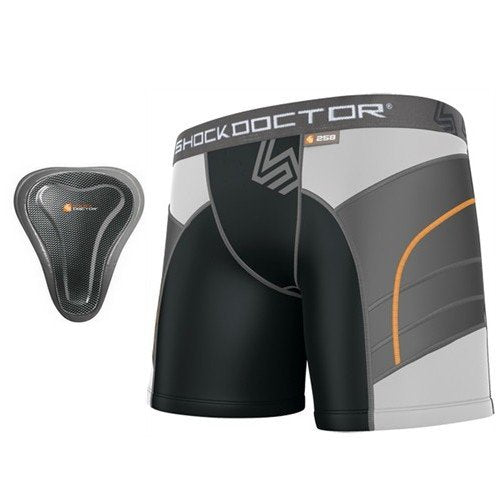 Short Femme et coquille carbonne ultra carbon Shock doctor