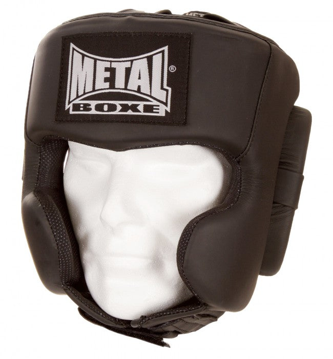 Casque semi-integral prestige Metal Boxe taille unique noir