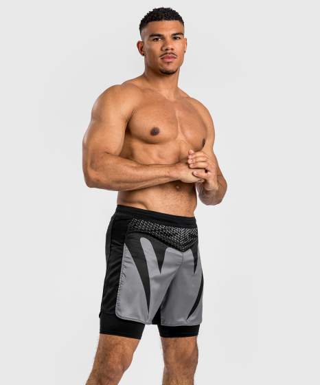 Short de Combat Pour Hommes Venum Attack - Noir